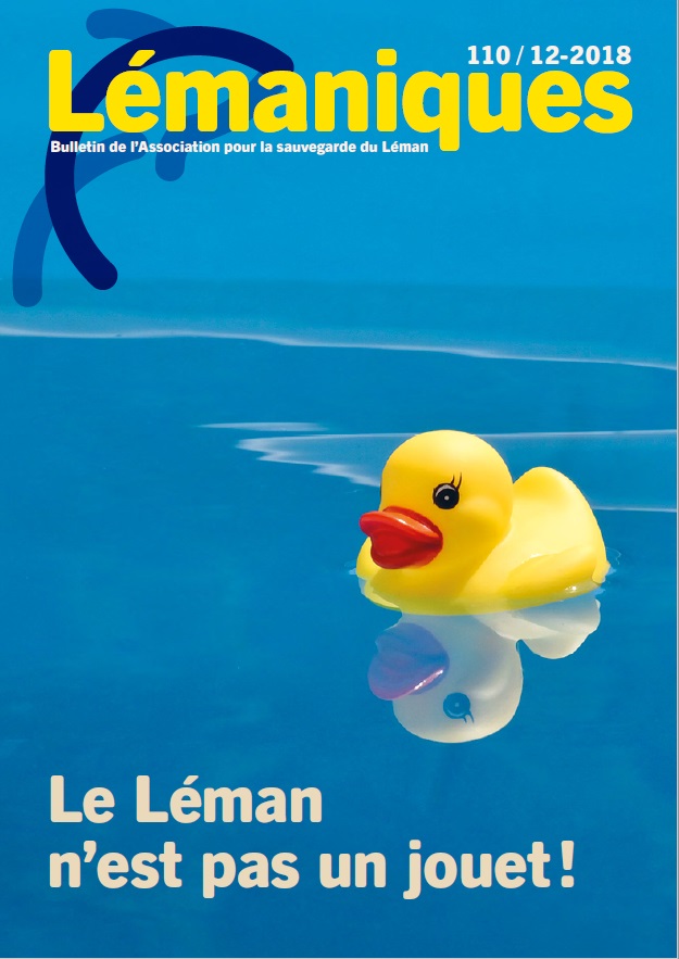 Le Léman est rempli de plastique